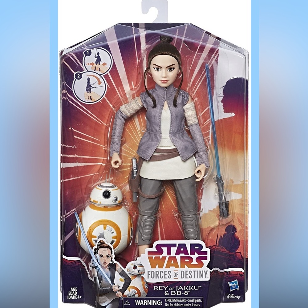 Forces of Destiny Rey of Jakku & BB-8 Star Wars doll